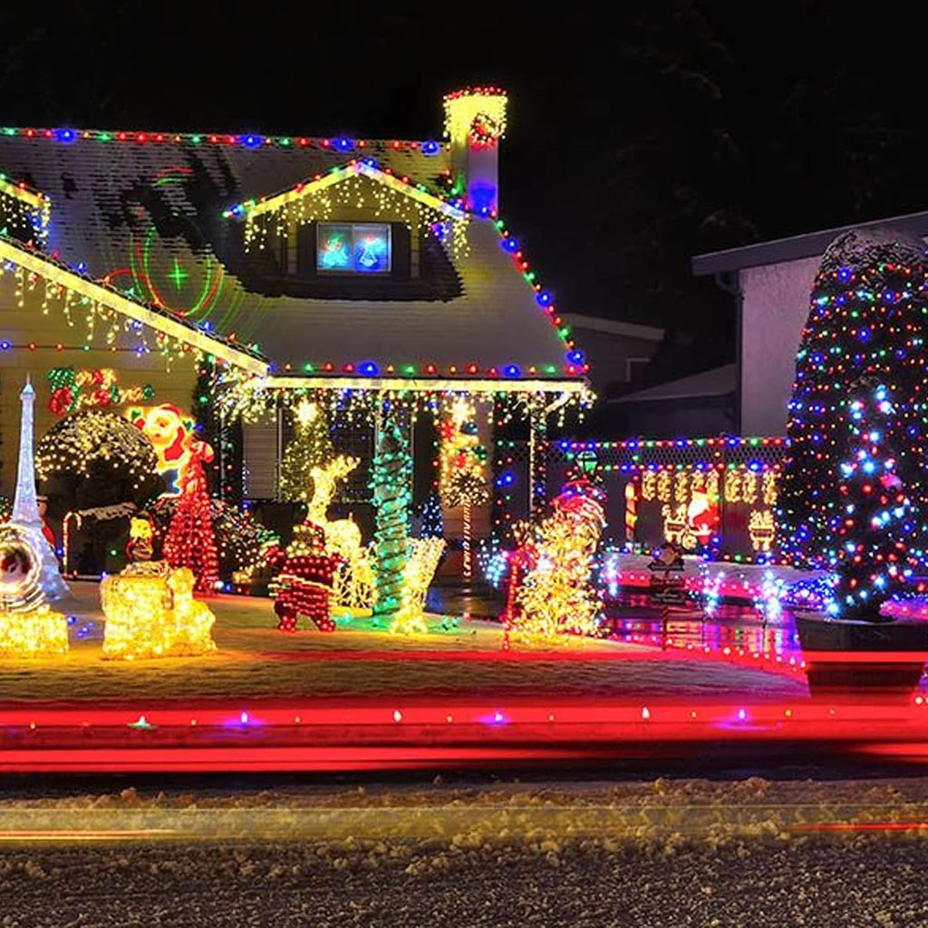 16FT/32FT Indoor Outdoor Multicolor Christmas String Lights