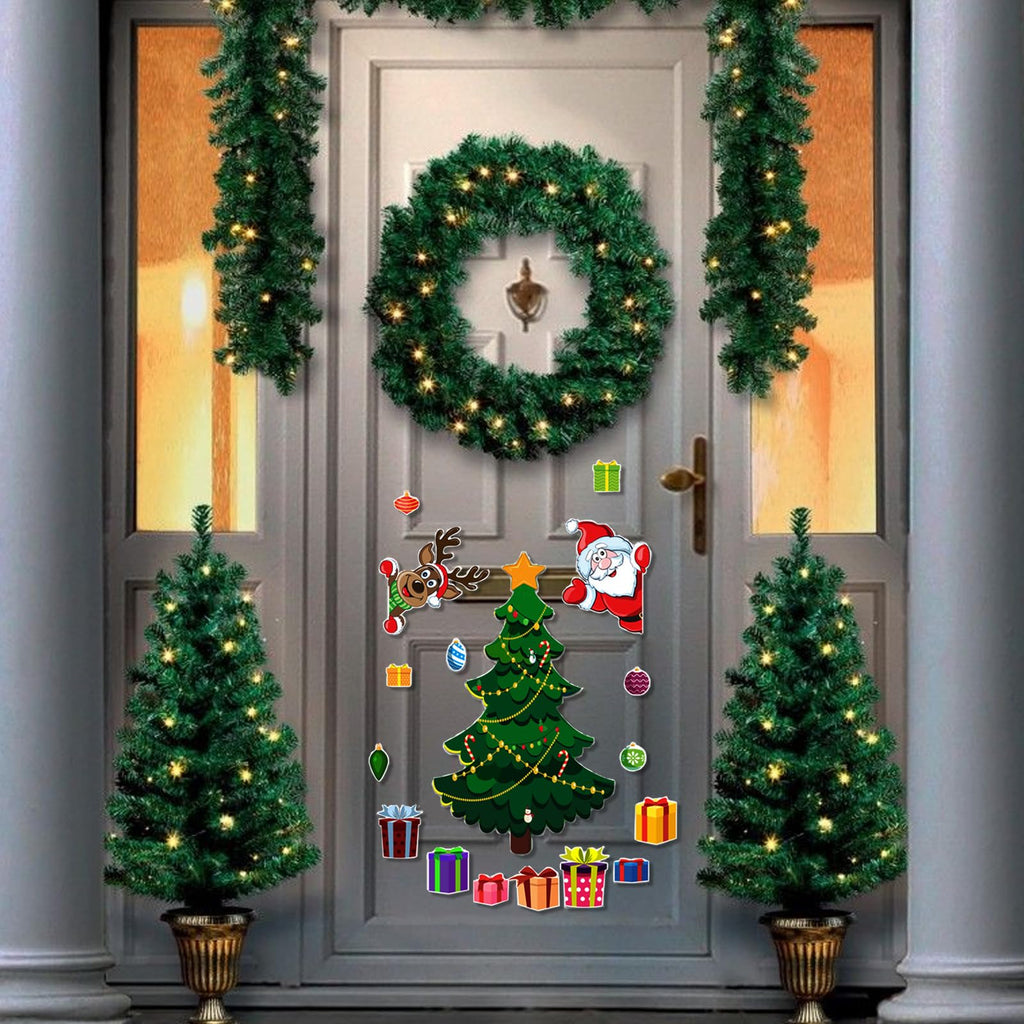 Christmas Tree Fridge Magnet Set