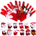 24 Pack Christmas Slap Bracelets Set