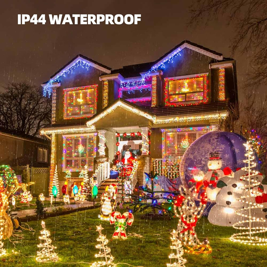 16FT/32FT Indoor Outdoor Multicolor Christmas String Lights