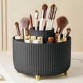 Yeouus | GlamSpin – 360° Rotating Makeup & Desk Organiser with 5 Compartments