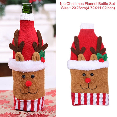 Yeouu | Decorations Christmas Wine Bottle Socks