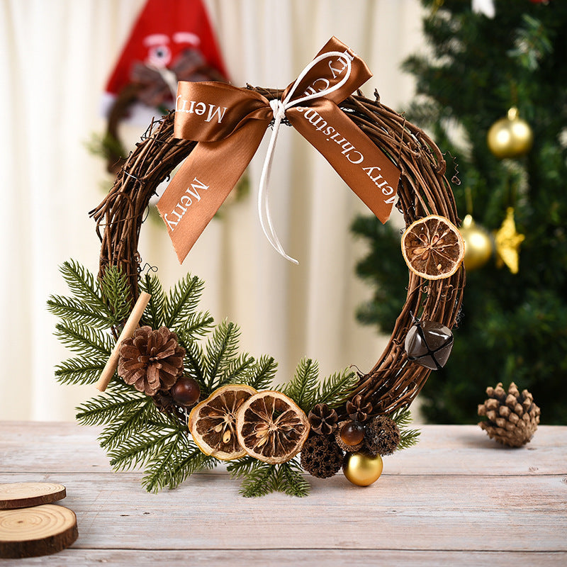 Yeouu | Christmas wreath, vine ring, pendant, mall ornaments