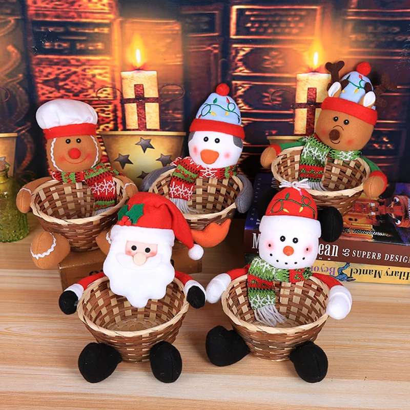 Yeouu | Christmas Candy Braided Basket