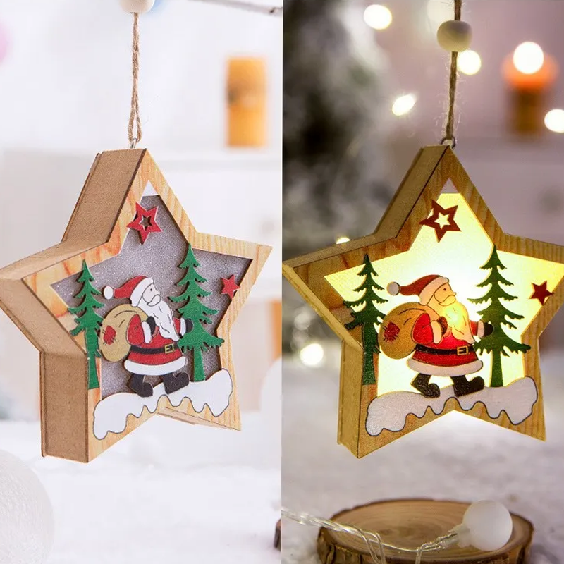 Yeouu | Christmas Tree Decoration Hanging Light Box