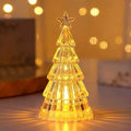Yeouu | Christmas Lawn Decoration Light-emitting Christmas Tree Crystal Small Night Lamp