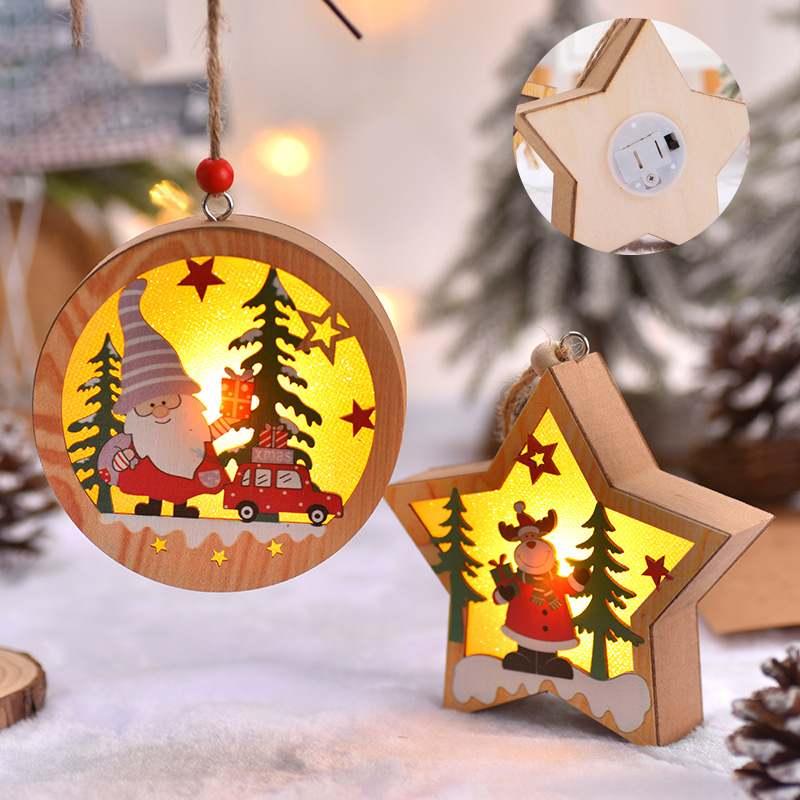 Yeouu | Christmas Tree Decoration Hanging Light Box