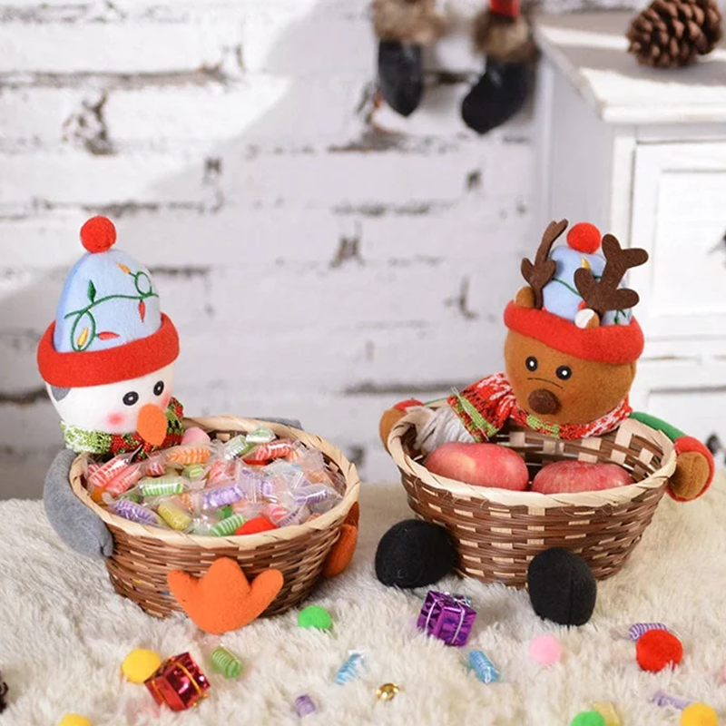 Yeouu | Christmas Candy Braided Basket