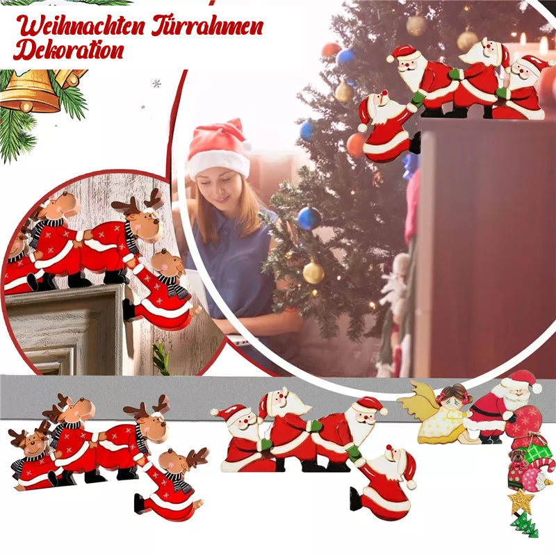 Yeouu | Funny Christmas Door Frame Decorations