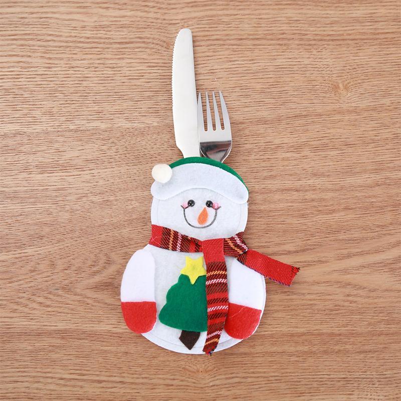 Yeouu | Christmas Tableware Holders Set (12 PCs)
