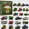 🚜Build the Fleet Collection 24-Day Vehicle Advent Calendar Series Christmas gifts