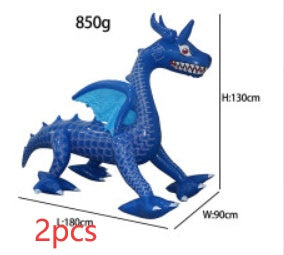 Yeouu | Inflatable Christmas Ball Outdoor Decoration 60cm – Weather Resistant PVC Christmas Decoration