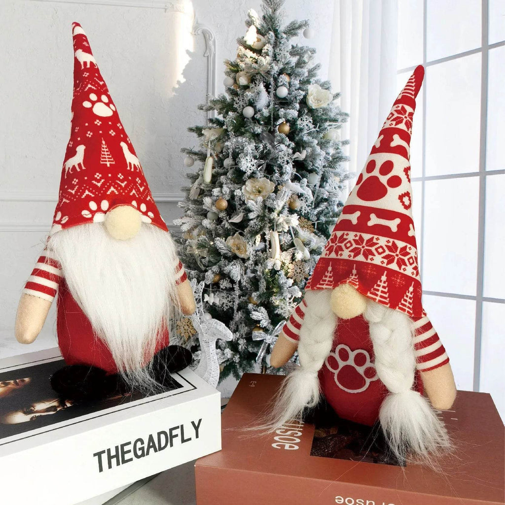 Yeouu | Christmas Faceless Doll Doll Holiday Decorative Ornaments