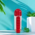 Travel Pill Storage Water Bottle