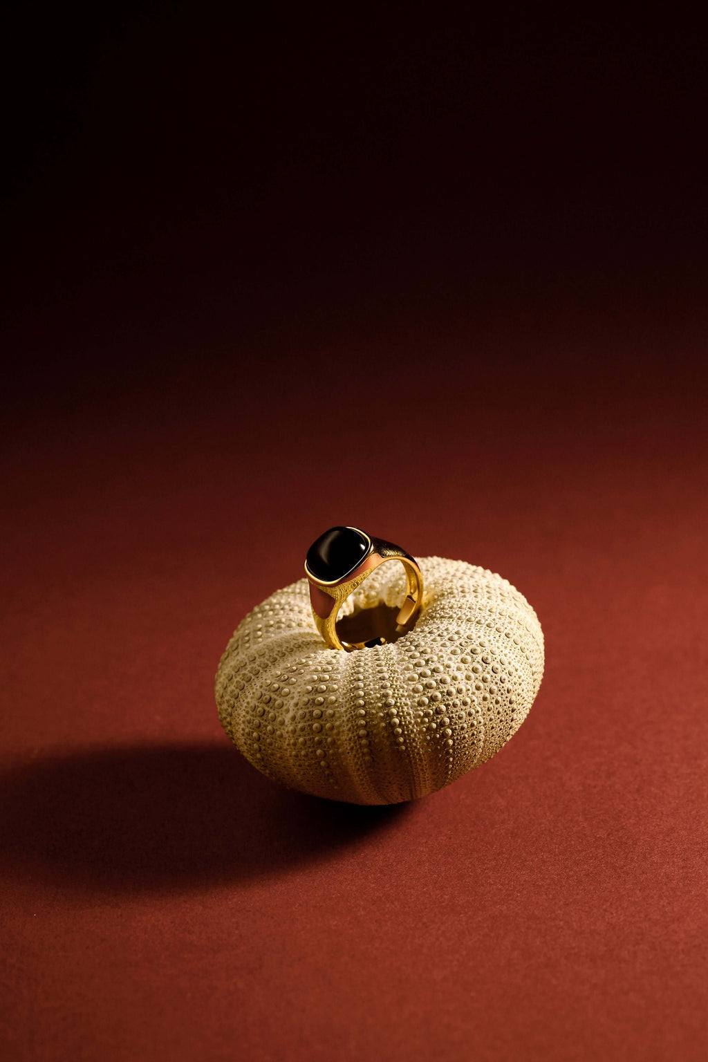 Nocturne Black Onyx Square Ring