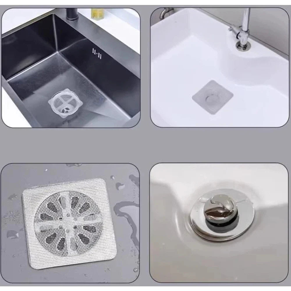 Disposable Anti-Clog Drain Hair Catcher