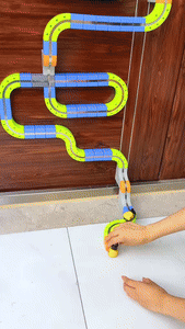 Anti-Gravity Magnetic Track Train Set