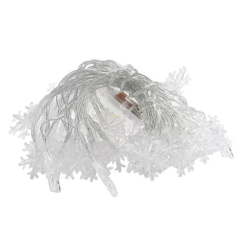 Yeouu | Modern Art Deco Battery USB PVC Deer Snow Star Christmas Tree Decoration LED String Light For Entertainment Room