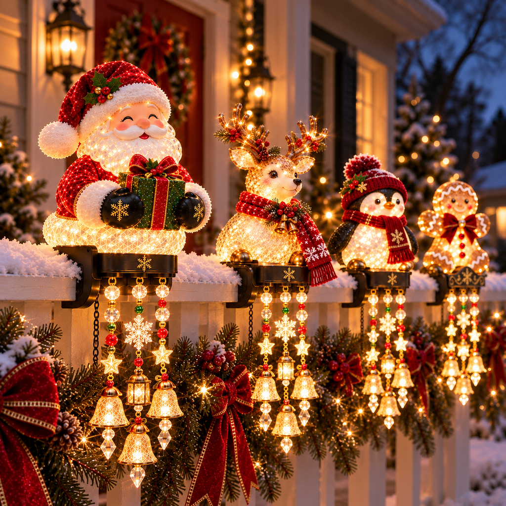Yeouu | Glowing Christmas Railing Decoration