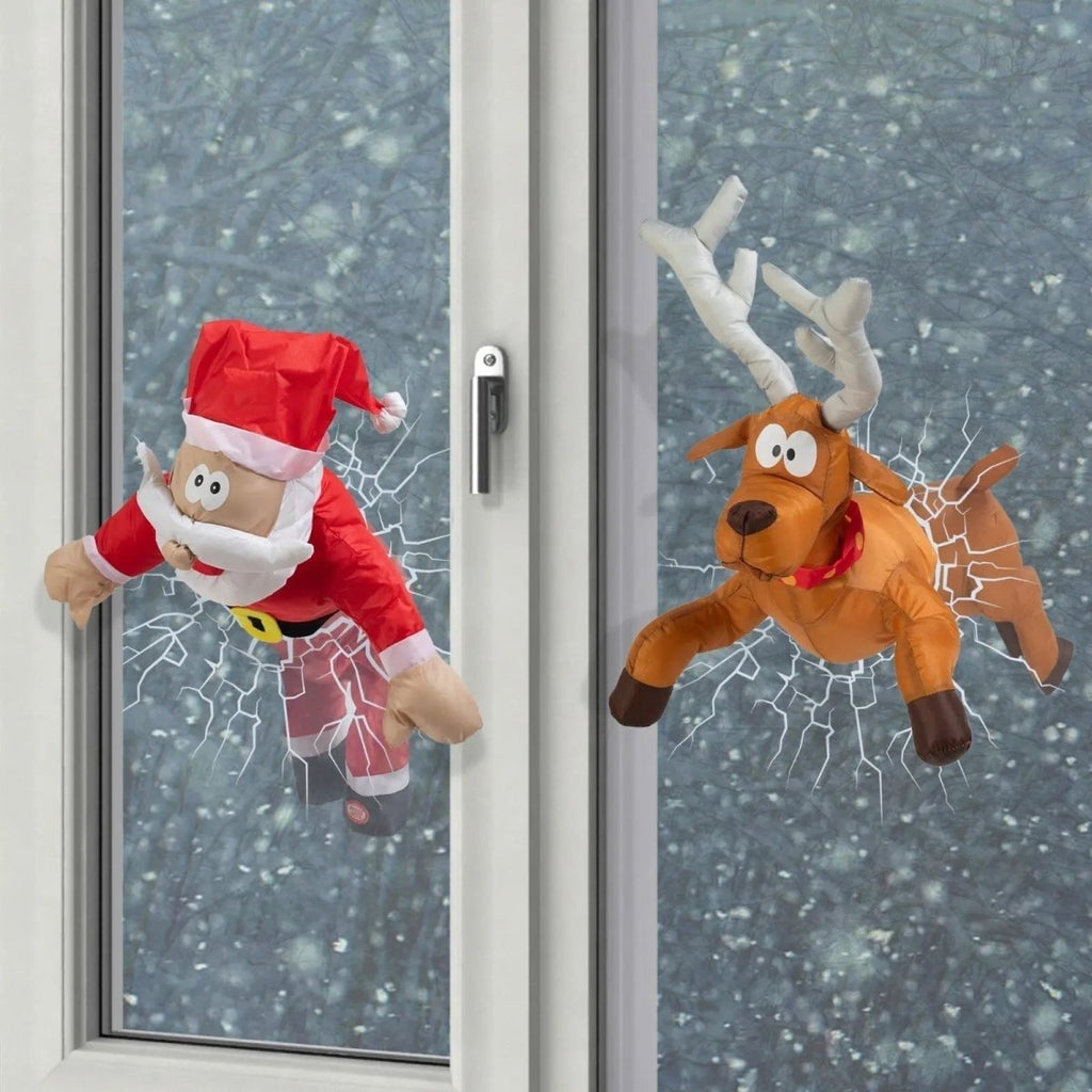 Yeouu | Christmas window scene with sound motion activation