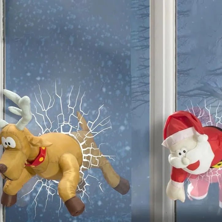 Yeouu | Christmas window scene with sound motion activation