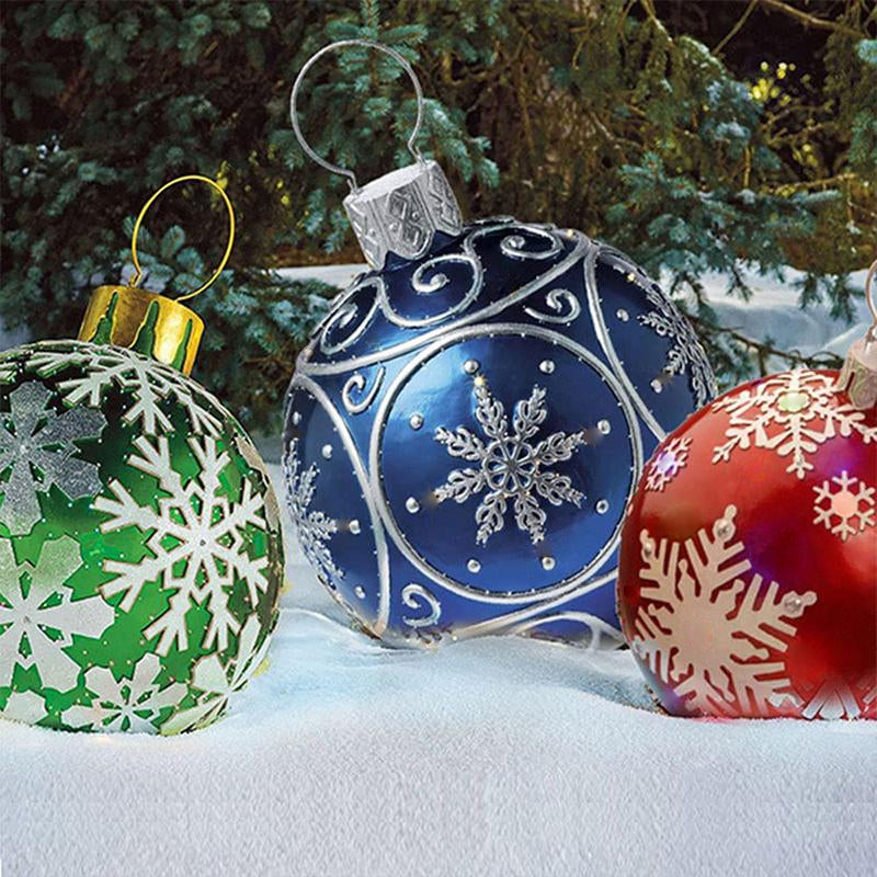 Yeouu | Inflatable Christmas Ball Outdoor Decorated