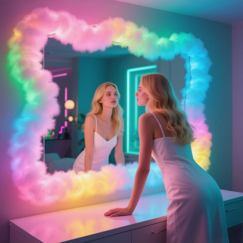 Christmas Sale Cloud Shape LED Night Light, USB Powered 3D Cloud Lamp Kit, Multi-Color Atmosphere Lighting for Bedroom & Gaming Room Decor
