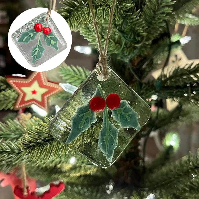 Yeouu | Fused Glass Christmas Tree Decoration
