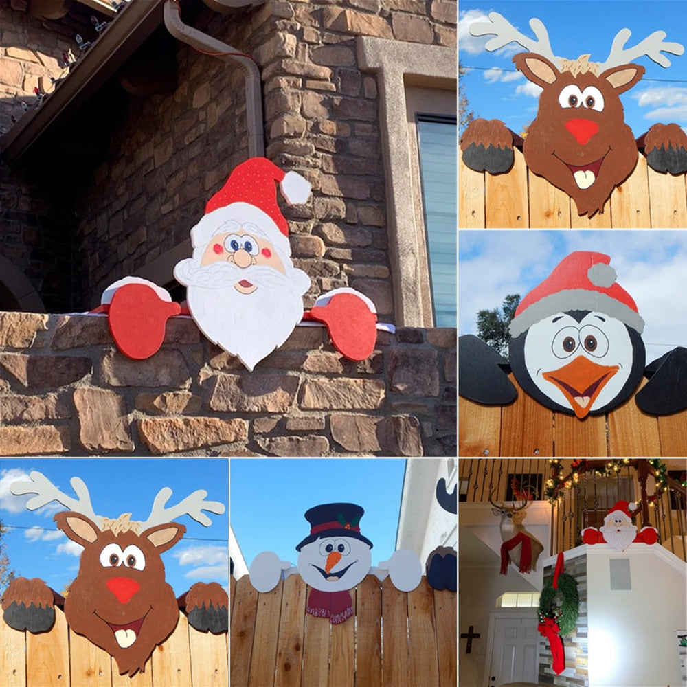Yeouu | Surprise Santa Claus Outdoor Christmas Decoration