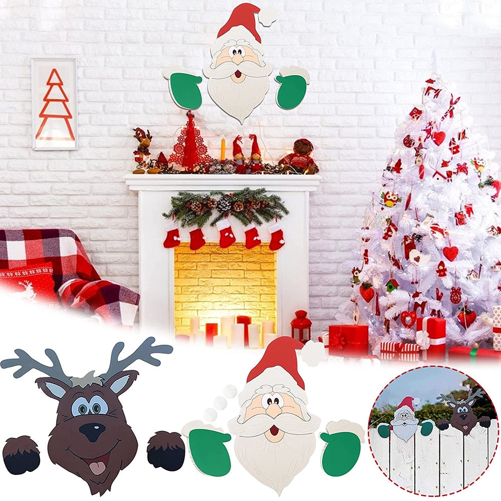 Yeouu | Surprise Santa Claus Outdoor Christmas Decoration