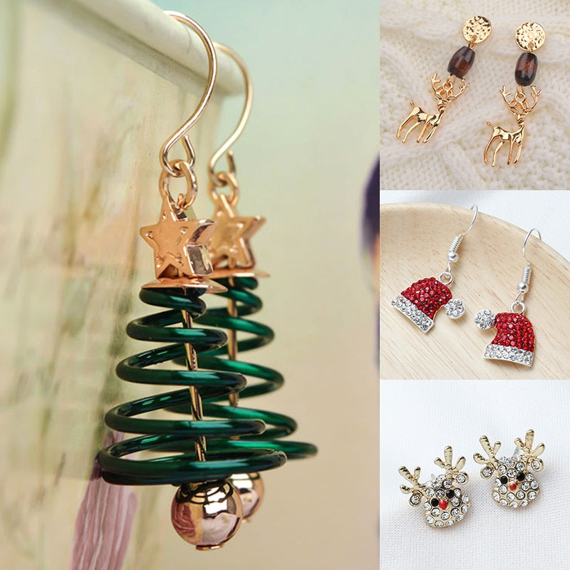 Yeouu | Charming Christmas Time Design Earrings