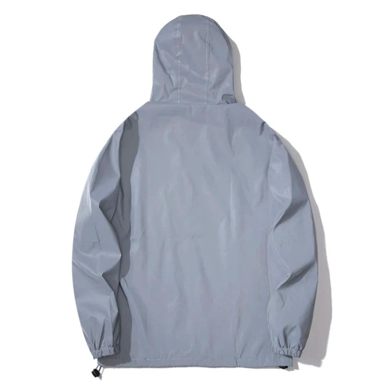 Fully Reflective Hooded Jacket