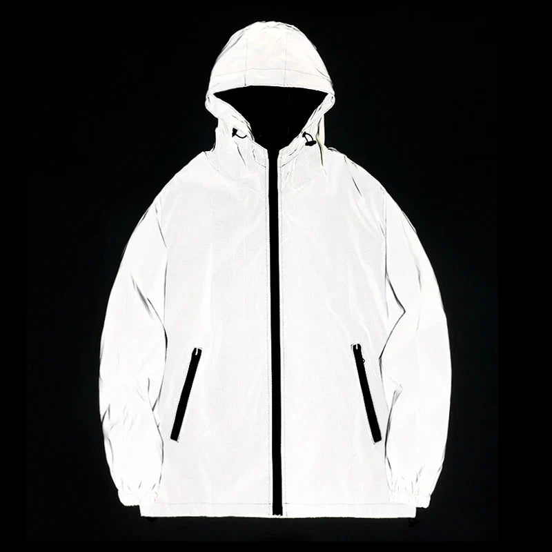 Fully Reflective Hooded Jacket