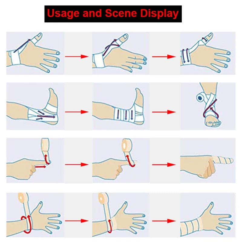 Self-Adhesive Breathable Elastic Bandages