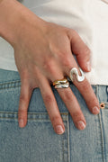 Drift - Sculpted Statement Sterling Silver Ring