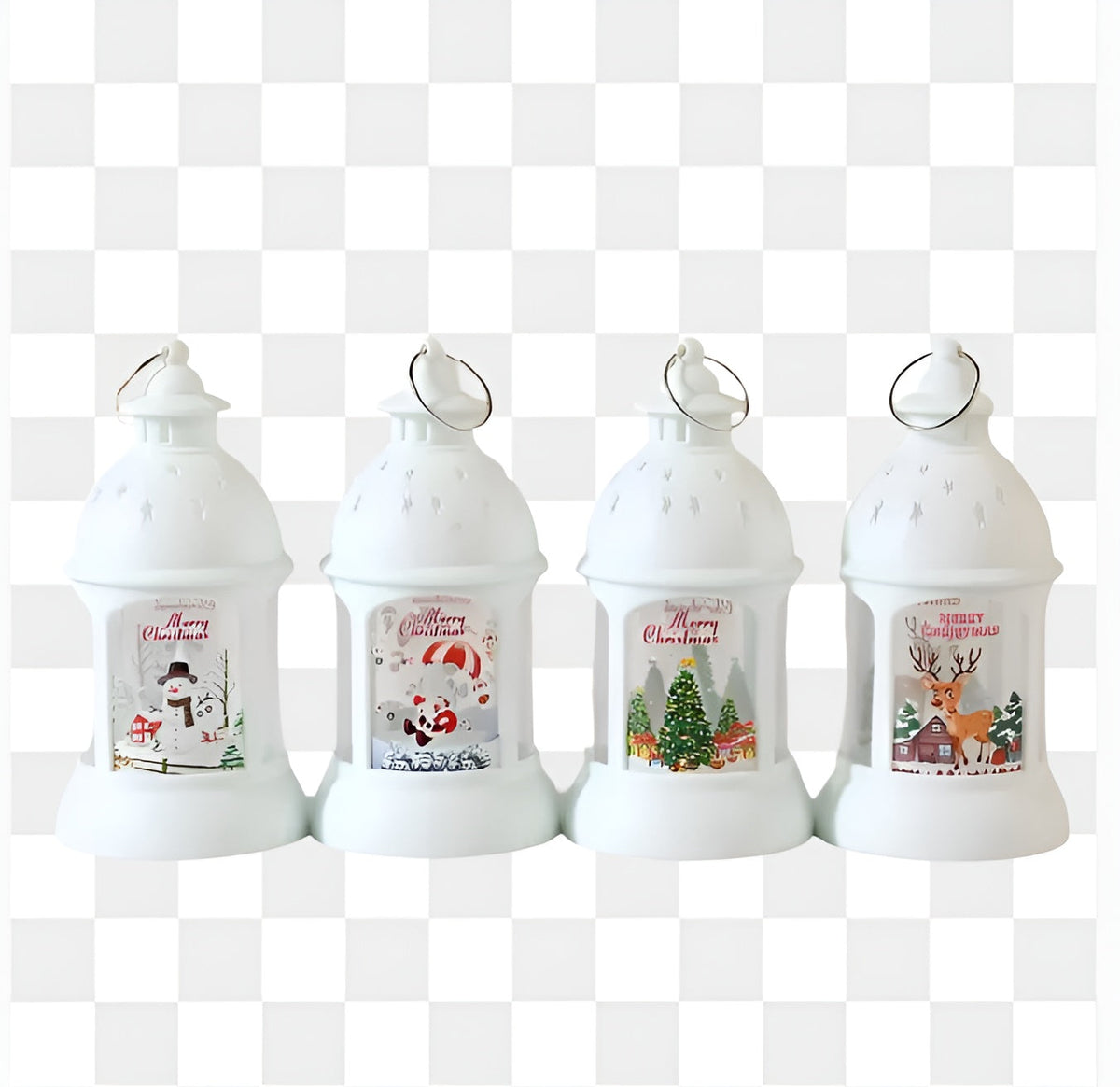 Yeouu | LED Christmas Lantern | Festive Decoration with Warm Light