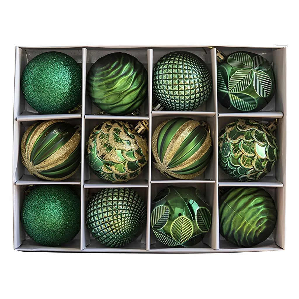 Yeouu | Luxurious Christmas Ornaments Set | Artistic Christmas Tree Ornaments