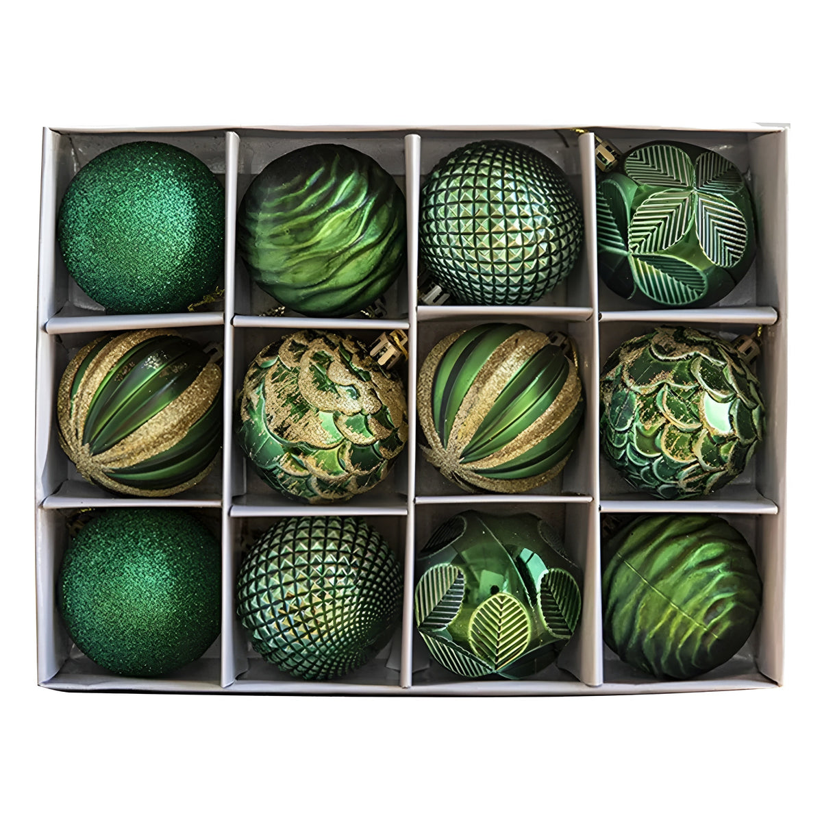 Yeouu | Luxurious Christmas Ornaments Set | Artistic Christmas Tree Ornaments