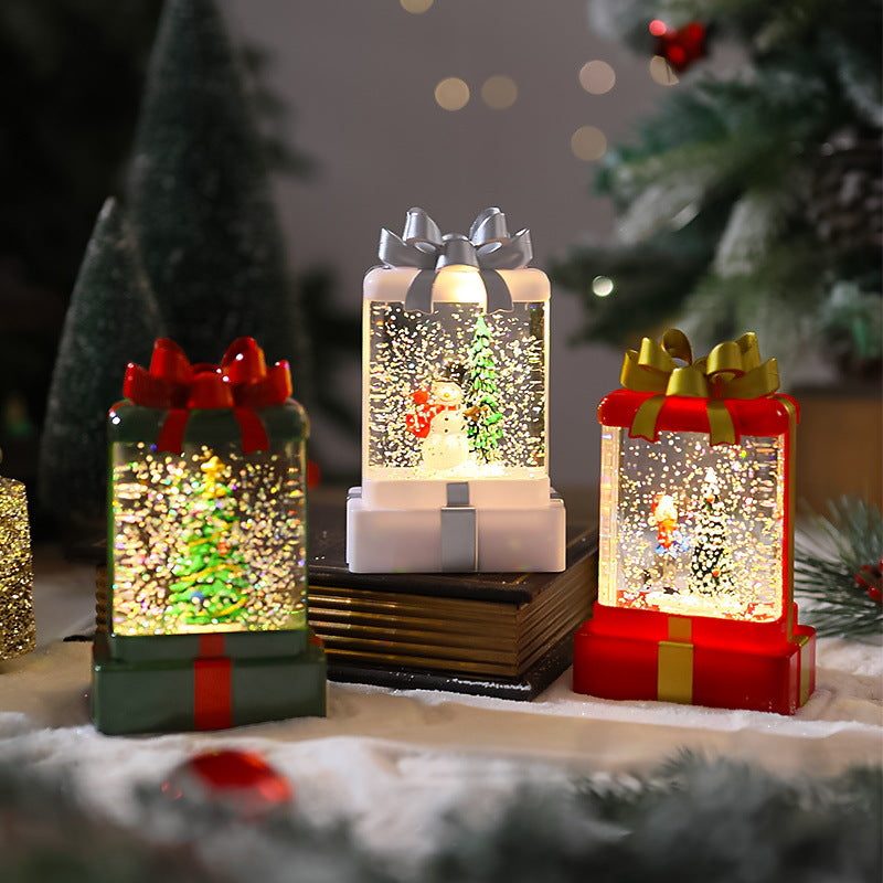 Musical snow globe Christmas decoration Yeouu