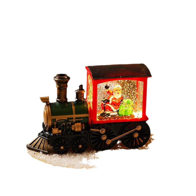 Decorative Snowball Locomotive Yeouu