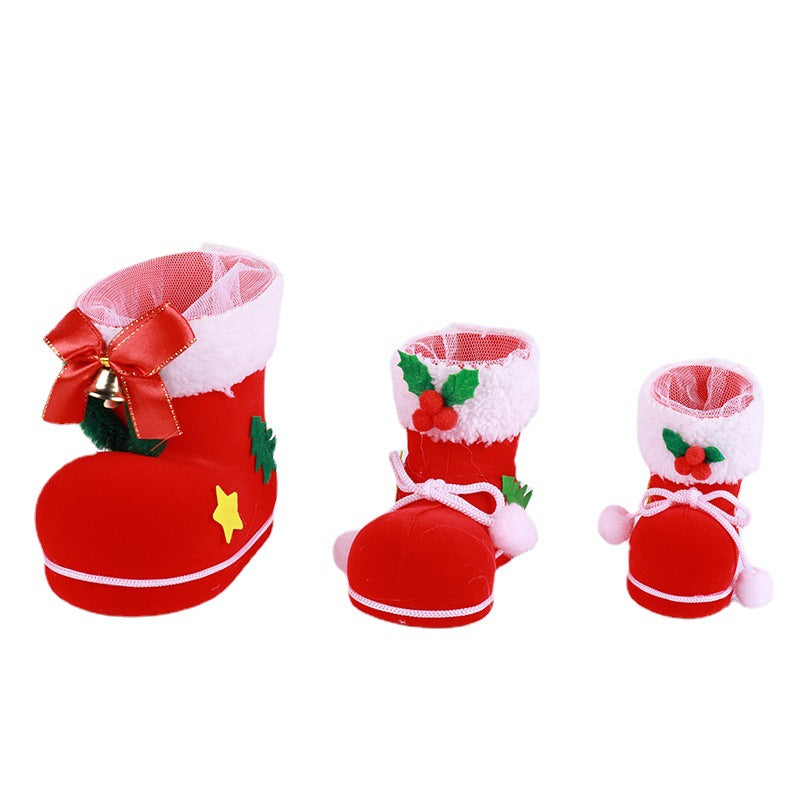 Decorative Mini Christmas Boot Yeouu