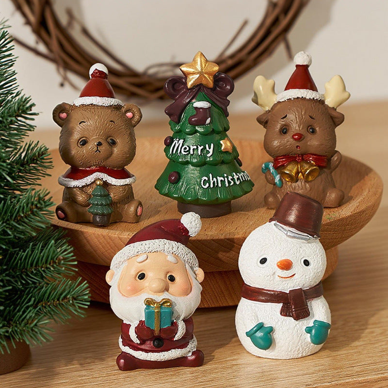 Decorative Christmas figure in sheep design Yeouu