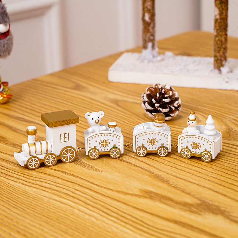 Decorative Christmas Train Set Yeouu