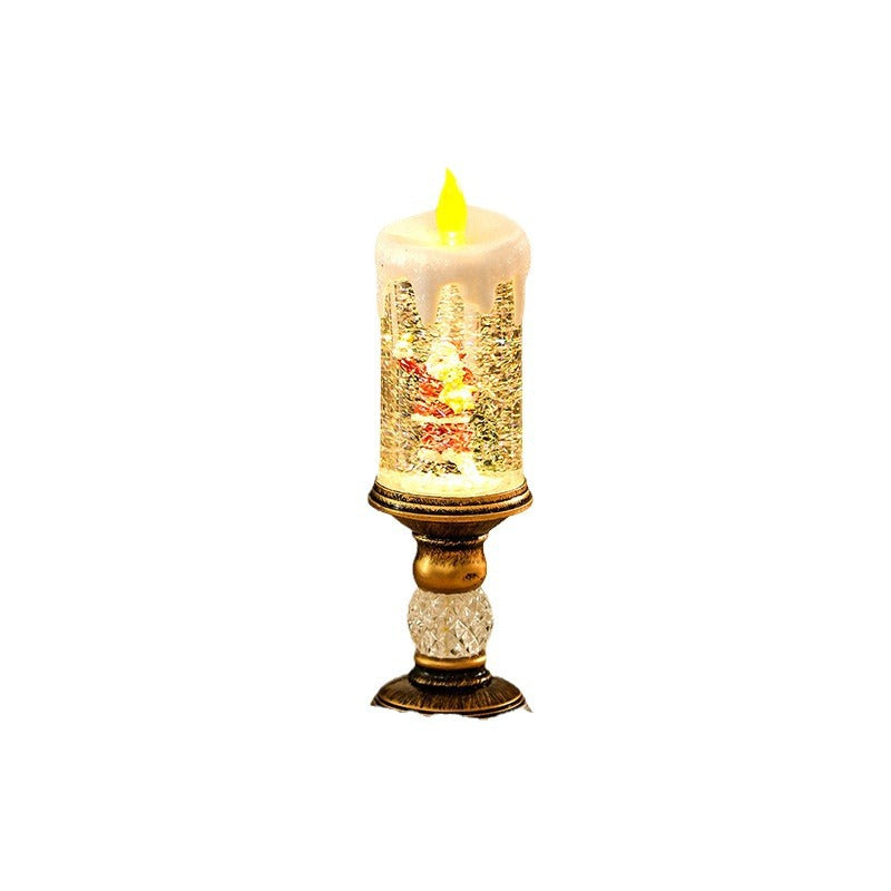 Christmas decoration lantern with snow globe Yeouu