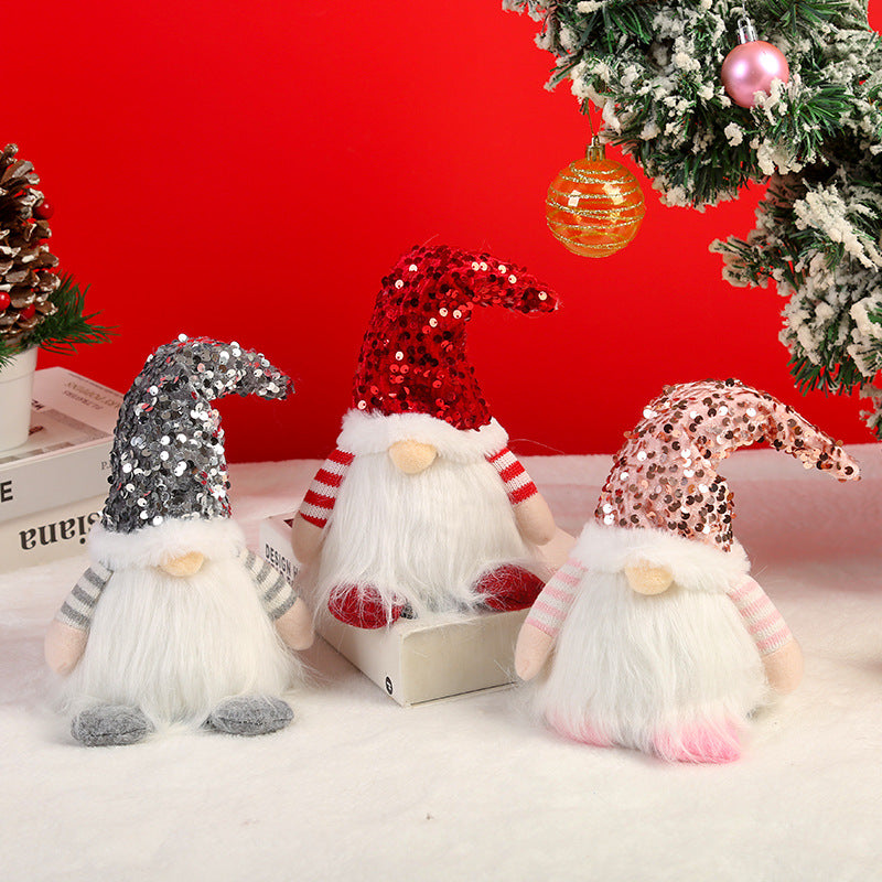 Decorative Christmas gnome with lighting Yeouu