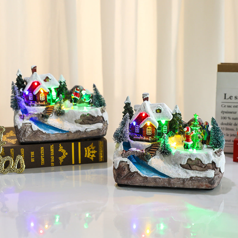Christmas Village LED Decoration Yeouu
