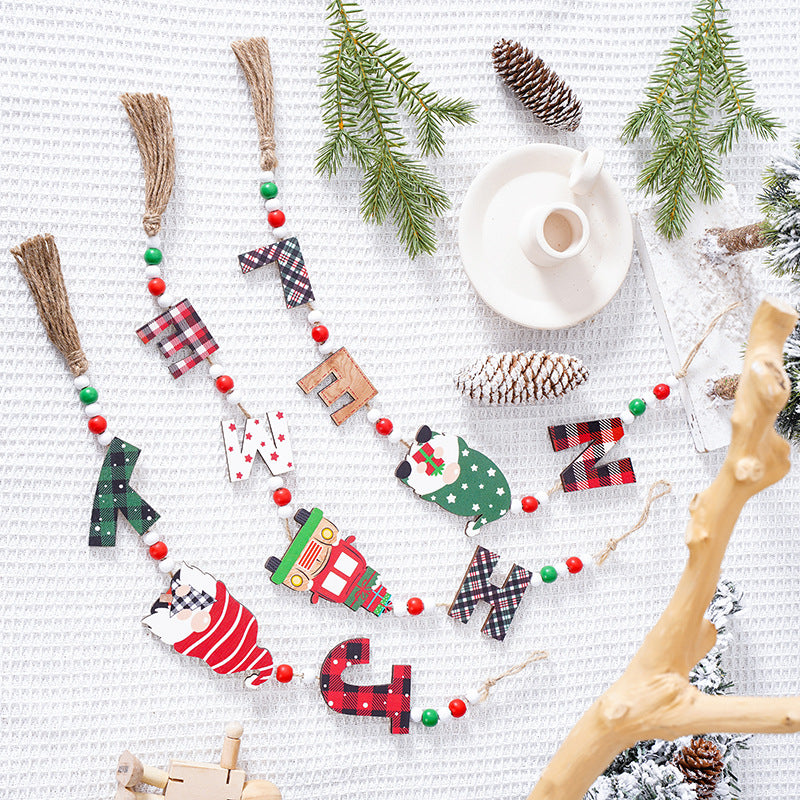 Decorative Christmas ornaments with Santa Claus motif Yeouu