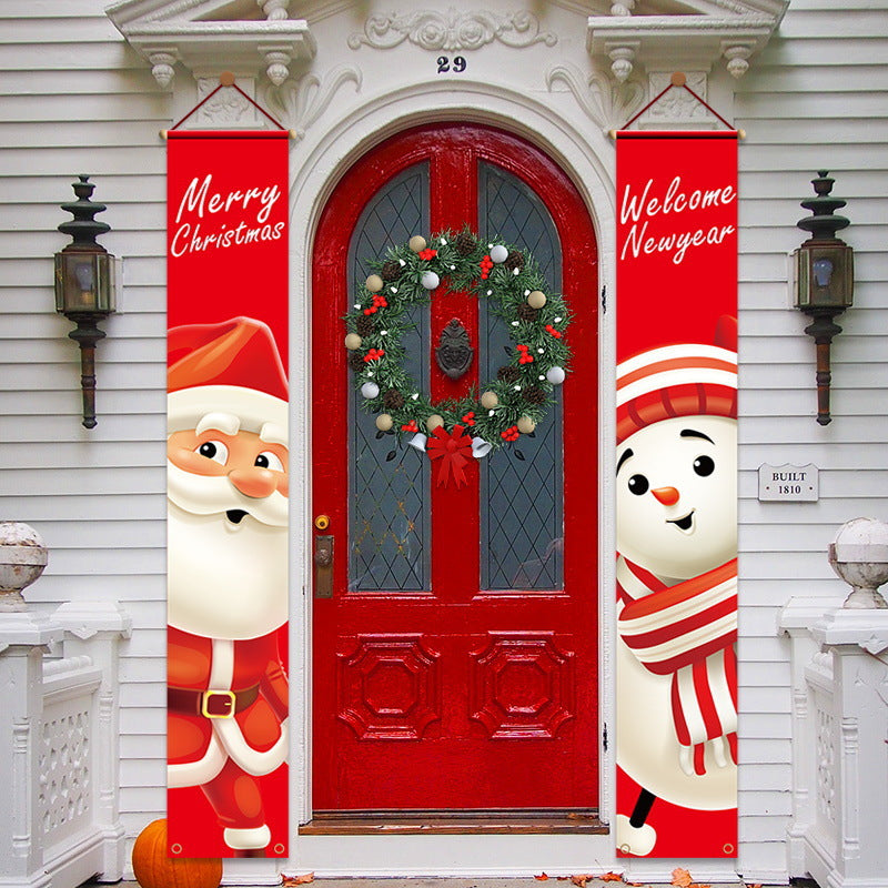 Holiday Door Banner Set Yeouu