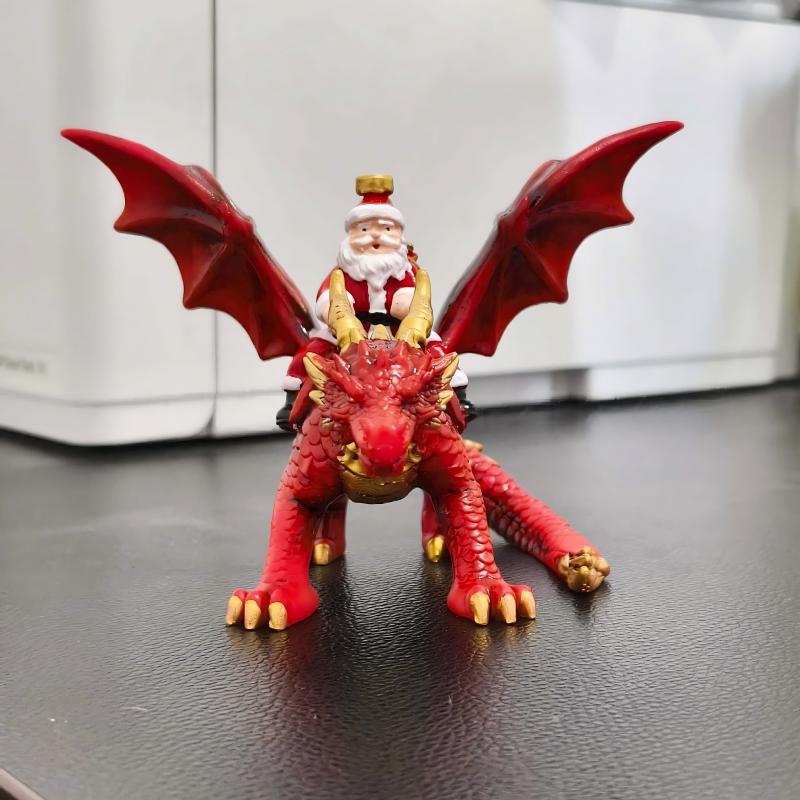 Fantastic Christmas figure in dragon design Yeouu