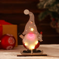 Decorative Christmas gnome with LED lighting Yeouu
